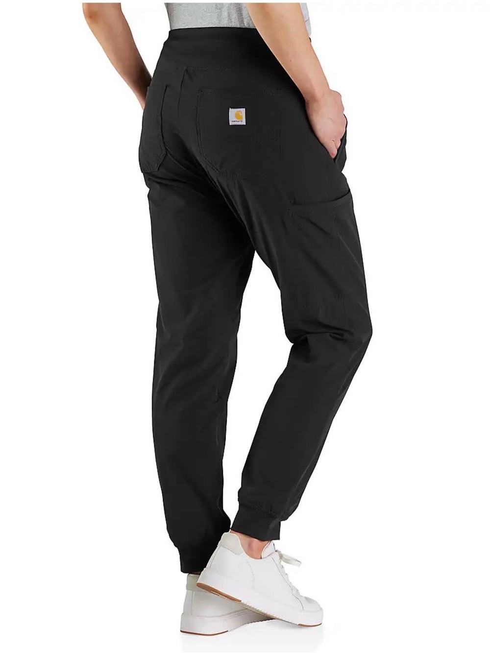 Women's Carhartt Force® Relaxed Fit Fleece Lined Jogger Size Small